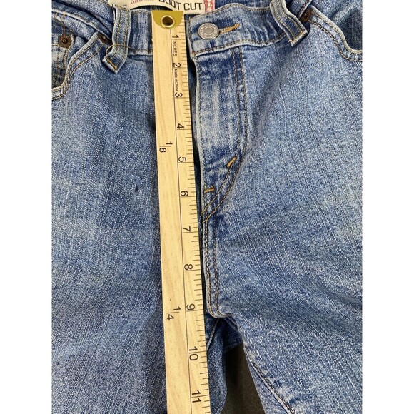 Levis 550 Jeans Womens 28x27 Blue Relaxed Bootcut Stonewash Y2K Tag 10M* - Picture 4 of 14